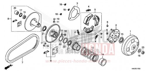 COTE MENE NSS125ADK de 2020